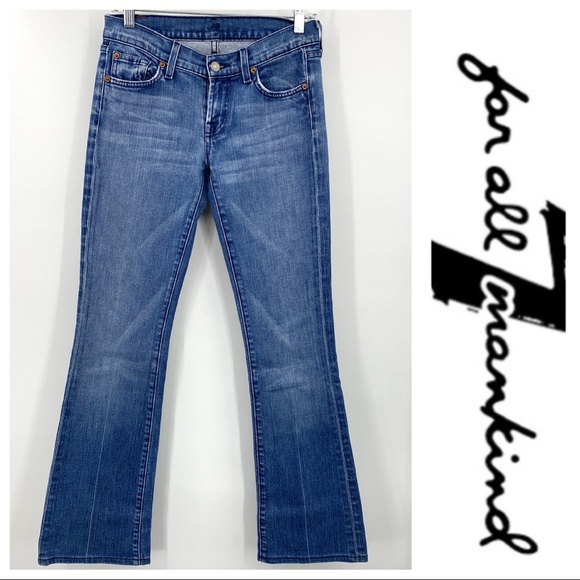 πSALEπ 7 for all Mankind Bootcut Premium Denim - Picture 2 of 8